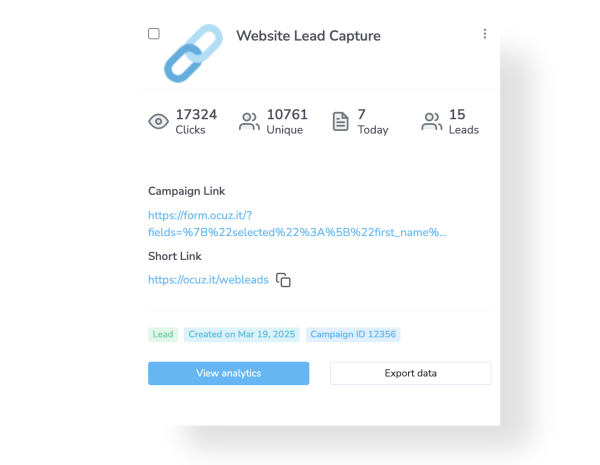 Lead Management Dashboard